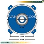 واسطه پمپ اسپرونی 0.5 اسب محیطی مدل KPM50