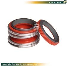 مکانیکال سیل بورگمن سیلیکون وایتون قرمز سایز 38