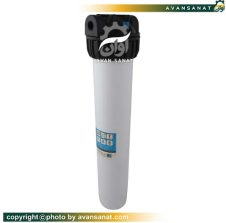 هوزینگ 20 اینچ ورودی 1/2 اینچ مات اسلیم سوفیلتر SouFilter