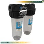 هوزینگ 10 اینچ ورودی 3/4 اینچ دو مرحله ای Soufilter