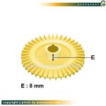 پروانه آب پخش کن برنجی پمپ 0.8 اسب محیطی لیو مدل APM60