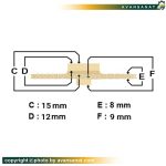 پروانه آب پخش کن پمپ 0.5 اسب بشقابی اسپرونی مدل CM22