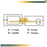 پروانه آب پخش کن پمپ 2 اسب بشقابی لیو مدل 2ACM150H راست