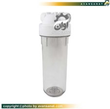 هوزینگ شفاف دابل اورینگ ورودی 1.4 اینچ دستگاه تصفیه آب