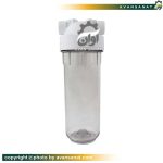 هوزینگ شفاف دابل اورینگ ورودی 1.4 اینچ دستگاه تصفیه آب
