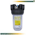 هوزینگ 10 اینچ ورودی 1 اینچ شفاف سوفیلتر SouFilter
