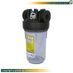 هوزینگ 10 اینچ ورودی 1 اینچ شفاف سوفیلتر SouFilter