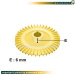 پروانه آب پخش کن برنجی پمپ 0.5 اسب