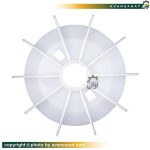 پروانه خنک کننده الکتروموتور طرح چینی سایز 65